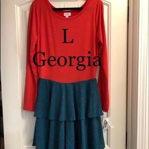 Georgia polka dot Dress